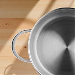 Кастрюля нержавеющая сталь Daniks Бонн GS-01319-20CA, 3.4 л, стеклянная крышка, индукция 