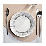 Тарелка десертная Elrington Mila Ripsy 253-27010, круглая, керамика, 20.5 см