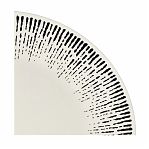 Тарелка обеденная Elrington Mila Ripsy 253-27009, круглая, керамика, 23 см