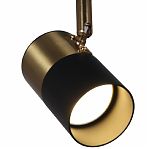 Светильник потолочный Reluce 06664-0.8-03 BK+COP,  GU10, 15 Вт, черный с золотом