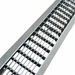 Решетка водоприемная Gidrolica Standart 501, РВ -10.13,6.100, сталь, ячеистая, оцинкованная, класс нагрузки В125