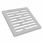 Решетка водоприемная Gidrolica Point 200/1 РВ-28,5.28,5, сталь, штампованная, оцинкованная, класс нагрузки А15 