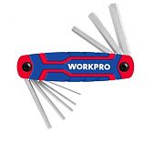 Набор шестигранных ключей Workpro 8шт. WP222019