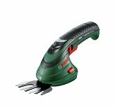 Ножницы аккумуляторные для травы Bosch ISIO3, 3.6 В, 1.5 Ач, встроенный Li-ion аккумулятор, 0600833106