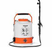 Опрыскиватель аккумуляторный Daewoo DSA 5 Li, батарея Li-Ion, кнопка Start и Stop, 5 л