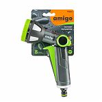 Пистолет-распылитель Amigo 79840, ABS-пластик, 8 режимов распыления