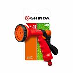 Пистолет-распылитель Grinda 10-позиций пластмассовый 8-427373