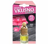 Ароматизатор-флакон Freshco Vkusno Очень! AR1VB010, подвесной, бабл-гам, 35 мл