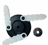 Головка триммерная ECHO Maxi-Cut 215311, пластиковые ножи, крепление гайка 3/8"-24UNF, правая