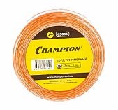 Леска для триммера Champion C5055, диаметр 2.0 мм, длина 15 метров, витой квадрат 