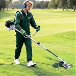 Триммер бензиновый DWT BFSP2102 для травы и кустарников, разборная штанга, 2.1 л.с., 1600 Вт