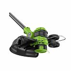Триммер аккумуляторный Greenworks G40LT331, 2113507UB, 40В, 1 аккумулятор 4.0 Ah, зарядное устройство