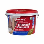 Краска PARADE латексная W100 влажные помещения база А 2,5 л