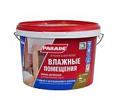 Краска PARADE латексная W100 влажные помещения база А 2,5 л