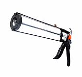 Пистолет для герметика и клея Men at Work v7005, скелетный, 300 мл, стальная рама