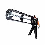 Пистолет для герметика и клея Men at Work v7006, скелетный, 300 мл, с ножом