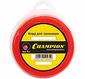 Леска для триммера Champion C7042, диаметр 3 мм, длина 56 м, круглая