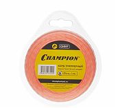 Леска для триммера Champion C5057, диаметр 2.4 мм, длина 12 метров, витой квадрат