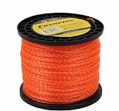 Леска для триммера Champion С5061, диаметр 3.0 мм, длина 168 м, витой квадрат