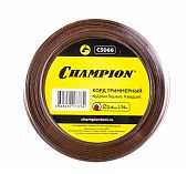 Леска для триммера Champion C5066, диаметр 2.4 мм, длина 74 м, квадрат
