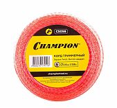 Леска для триммера Champion C5056, диаметр 2.0 мм, длина 126 м, витой квадрат