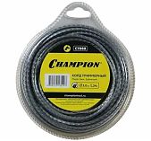 Леска для триммера Champion C7069, диаметр 3.0 мм, длина 24 м, зубчатая, квадрат