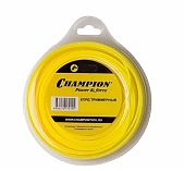 Леска для триммера Champion C7074, диаметр 1.3 мм, длина 15 м, звезда