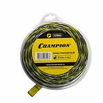 Леска для триммера Champion С7053, диаметр 3.0 мм, длина 44 м, витой квадрат