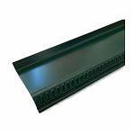 Отлив металлический, полимерное покрытие, цвет зеленый, с рисунком, 90х1500 мм