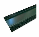 Отлив металлический, полимерное покрытие, цвет зеленый, с рисунком, 90х1500 мм