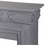 Комплект каминный Electrolux с порталом Firelight Antico 30 НС-1524128, серый