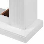 Комплект каминный Electrolux с порталом Firelight Bianco 30 НС-1729016, белый