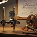 Регулятор расхода газа Сварог У-30/АР-40-Р-2, 100545, универсальный