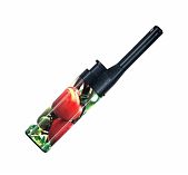 Зажигалка газовая бытовая Jun Hua, пьезо, регулировка пламени, для газовых плит и духовок 