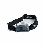 Фонарь светодиодный налобный Feron TH2301 аккумуляторный, 3 Вт, 1COB, USB, пластик, серый