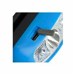 Фонарь светодиодный налобный Feron TH2312 аккумуляторный, 5 Вт, USB, пластик, синий