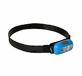 Фонарь светодиодный налобный Feron TH2312 аккумуляторный, 5 Вт, USB, пластик, синий