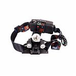 Фонарь налобный Ultraflash LED5335 15015, аккумуляторный, 5 Вт, USB, черный