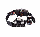 Фонарь налобный Ultraflash LED5335 15015, аккумуляторный, 5 Вт, USB, черный