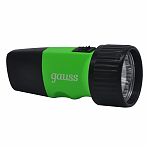 Фонарь светодиодный ручной Gauss GF103, 1 Вт, 40 Лм, 250 mAh, дальность 40 м, универсальный 