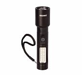 Фонарь ручной Космос KOC134Lit, аккумуляторный, 10Вт LaserLED/Li-ion 18650 1200 мАч, алюминиевый корпус, USB Type-C