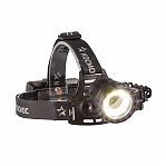 Фонарь светодиодный налобный Космос KOC855Lit, аккумуляторный, 10Вт, P50, LED/Li-ion18650, 2х1000 мАч, USB Type-C