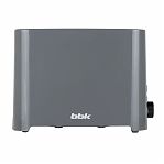 Тостер BBK TR81M темно-серый, 800 Вт