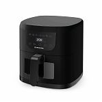 Аэрогриль Brayer BR2045, съемная решетка, таймер, LCD-дисплей, 7 программ, 5 л, 1500 Вт