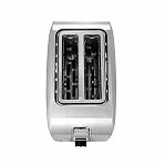 Тостер Brayer 2110BR, 7 режимов работы, съемный поддон, сталь, 850 Вт