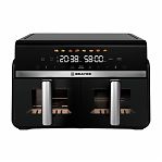 Аэрогриль Brayer BR2050, съемная решетка, таймер, LCD-дисплей, 8 программ, 10 л, 2200 Вт