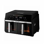 Аэрогриль Brayer BR2050, съемная решетка, таймер, LCD-дисплей, 8 программ, 10 л, 2200 Вт