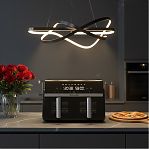 Аэрогриль Brayer BR2050, съемная решетка, таймер, LCD-дисплей, 8 программ, 10 л, 2200 Вт