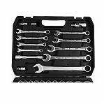 Набор головок ТРЕК TR22082, 1/4", 1/2", 6 граней, 82 предмета