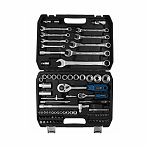 Набор головок ТРЕК TR22082, 1/4", 1/2", 6 граней, 82 предмета